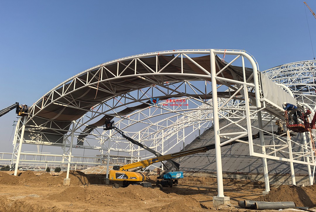 備受青睞的鋼膜結構建筑景觀 備受青睞的鋼膜結構建筑景觀