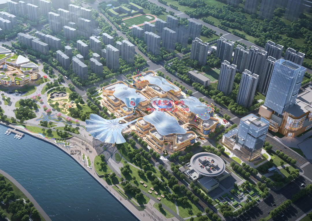 喜報｜浙江萬豪集團成功中標石家莊太平河片區合生匯大型ETFE商業天幕！